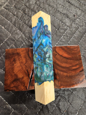 Pen Blank Hybrid Box Elder Burl