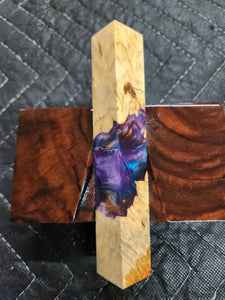 Pen Blank Hybrid Box Elder Burl