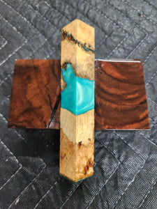 Pen Blank Hybrid Box Elder Burl