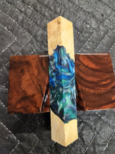 Pen Blank Hybrid Box Elder Burl