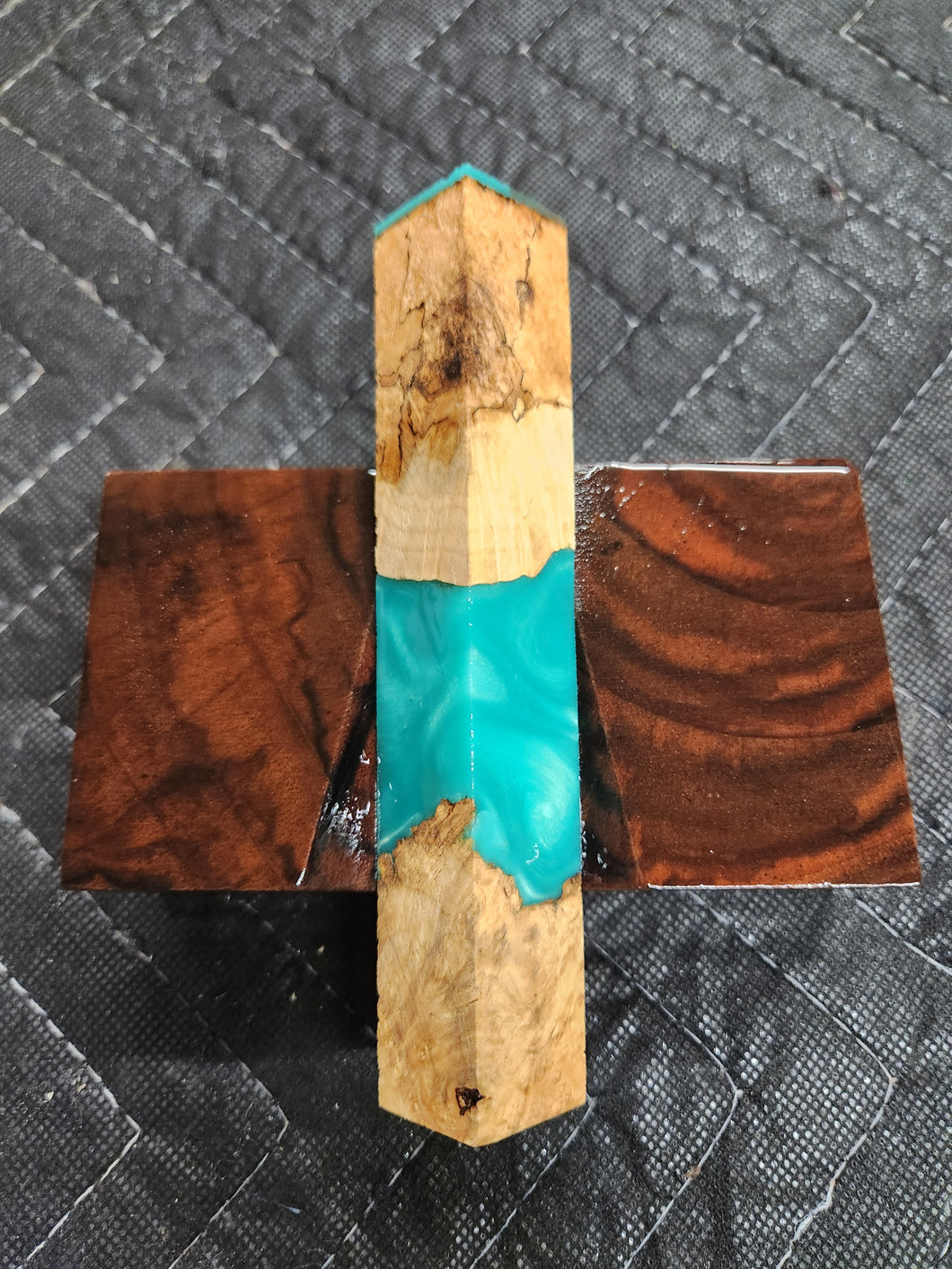 Pen Blank Hybrid Box Elder Burl