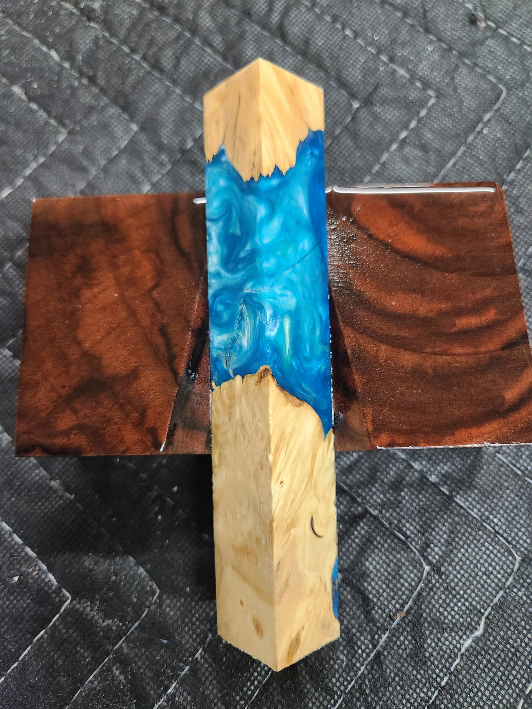 Pen Blank Hybrid Box Elder Burl