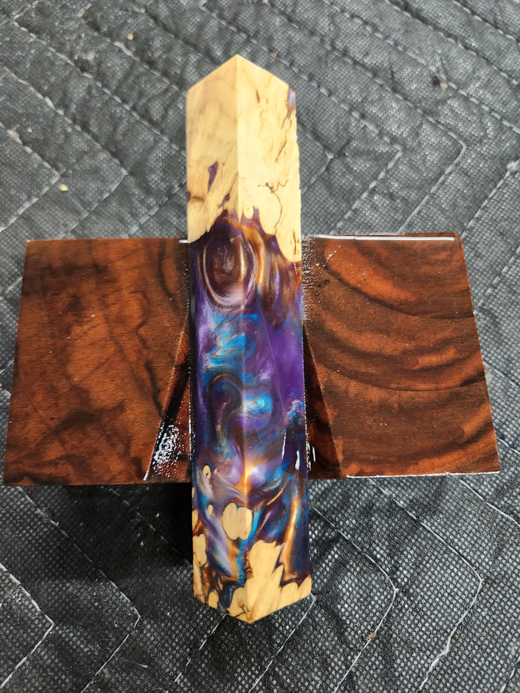 Pen Blank Hybrid Box Elder Burl