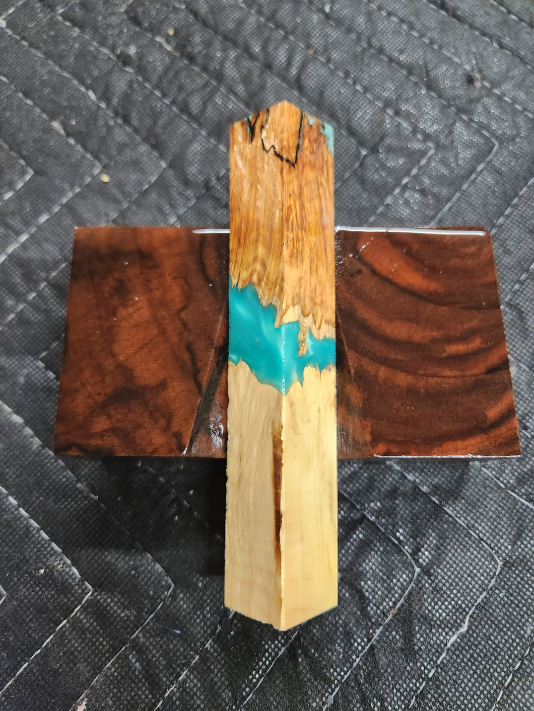 Pen Blank Hybrid Box Elder Burl