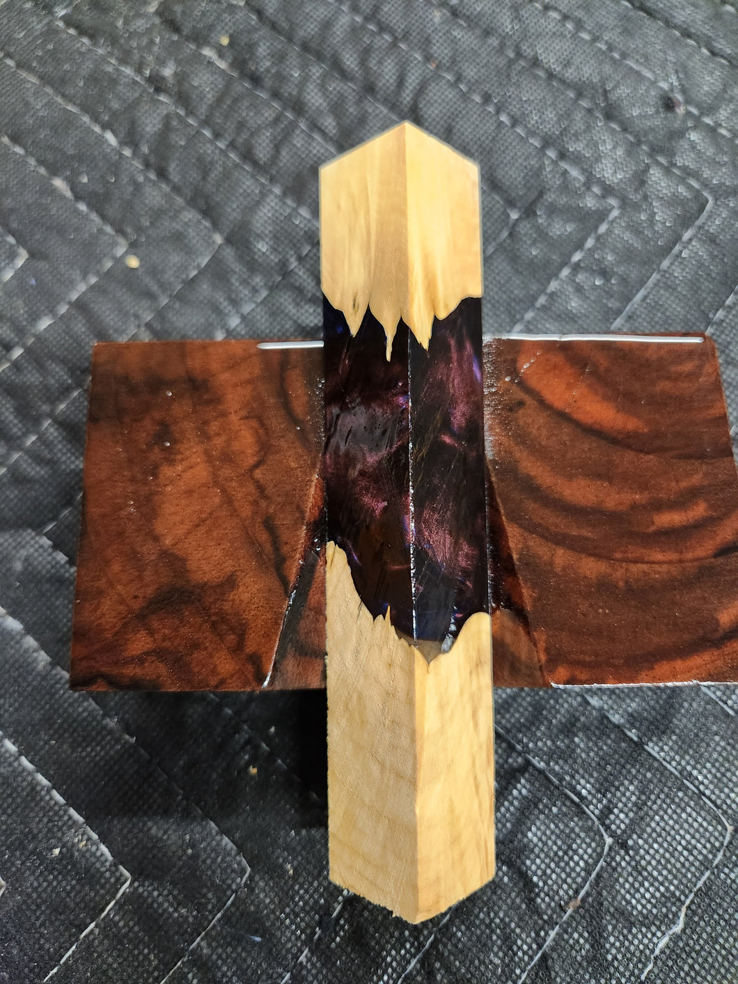 Pen Blank Hybrid Box Elder Burl
