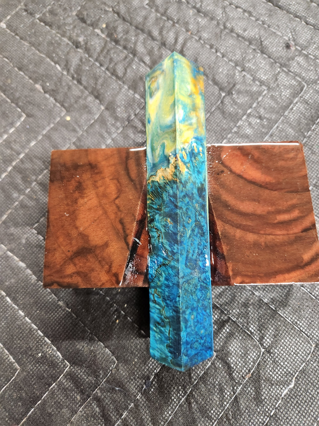 Pen Blank Hybrid Box Elder Burl