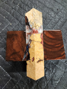 Pen Blank Hybrid Box Elder Burl
