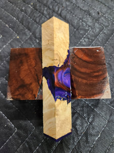 Pen Blank Hybrid Box Elder Burl