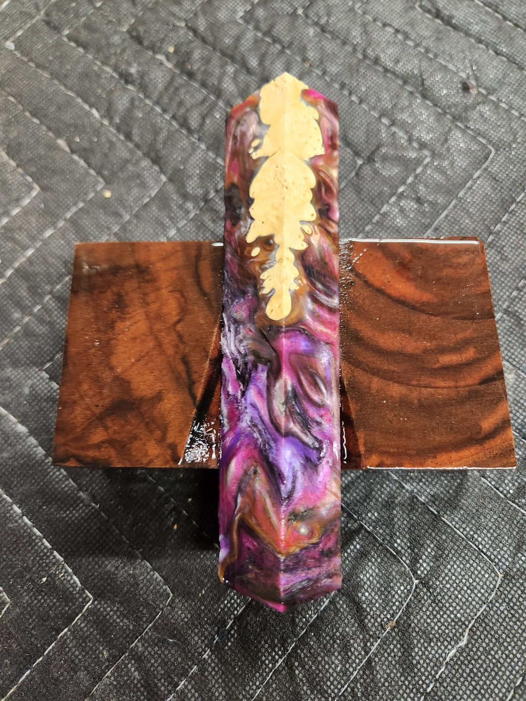 Pen Blank Hybrid Box Elder Burl