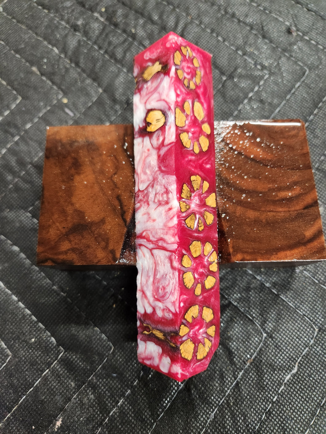 Cholla cactus hybrid pen blank