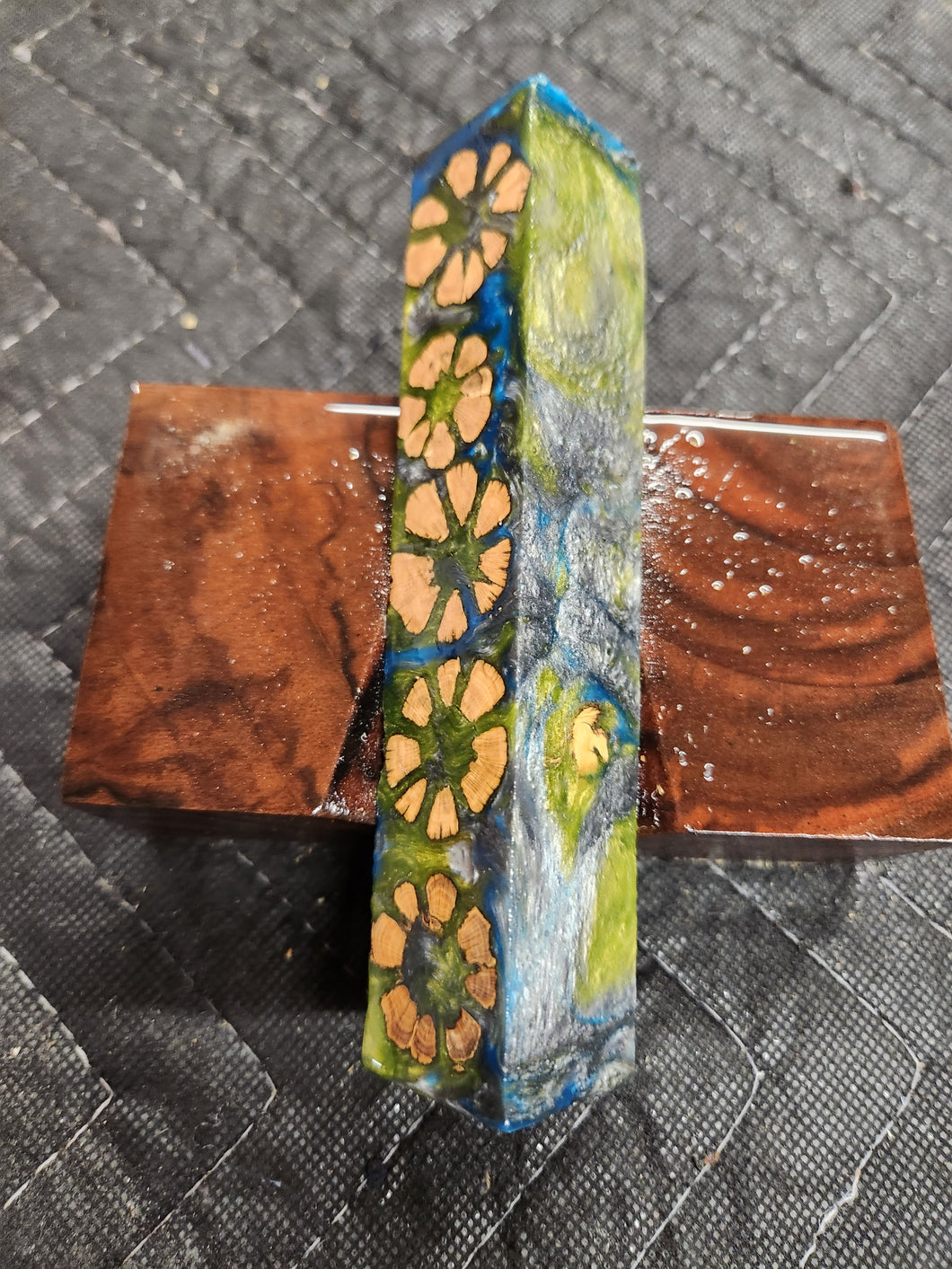 Cholla cactus hybrid pen blank
