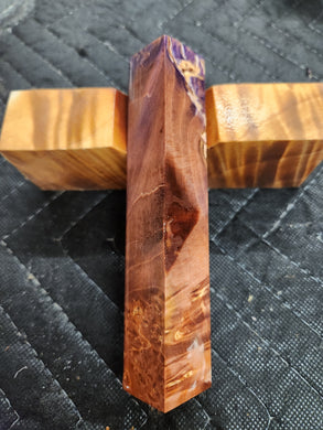 Stabilized Box Elder Burl Pen Blank