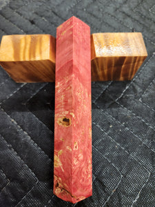 Stabilized Box Elder Burl Pen Blank