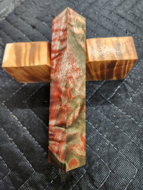 Stabilized Cottonwood Pen Blank