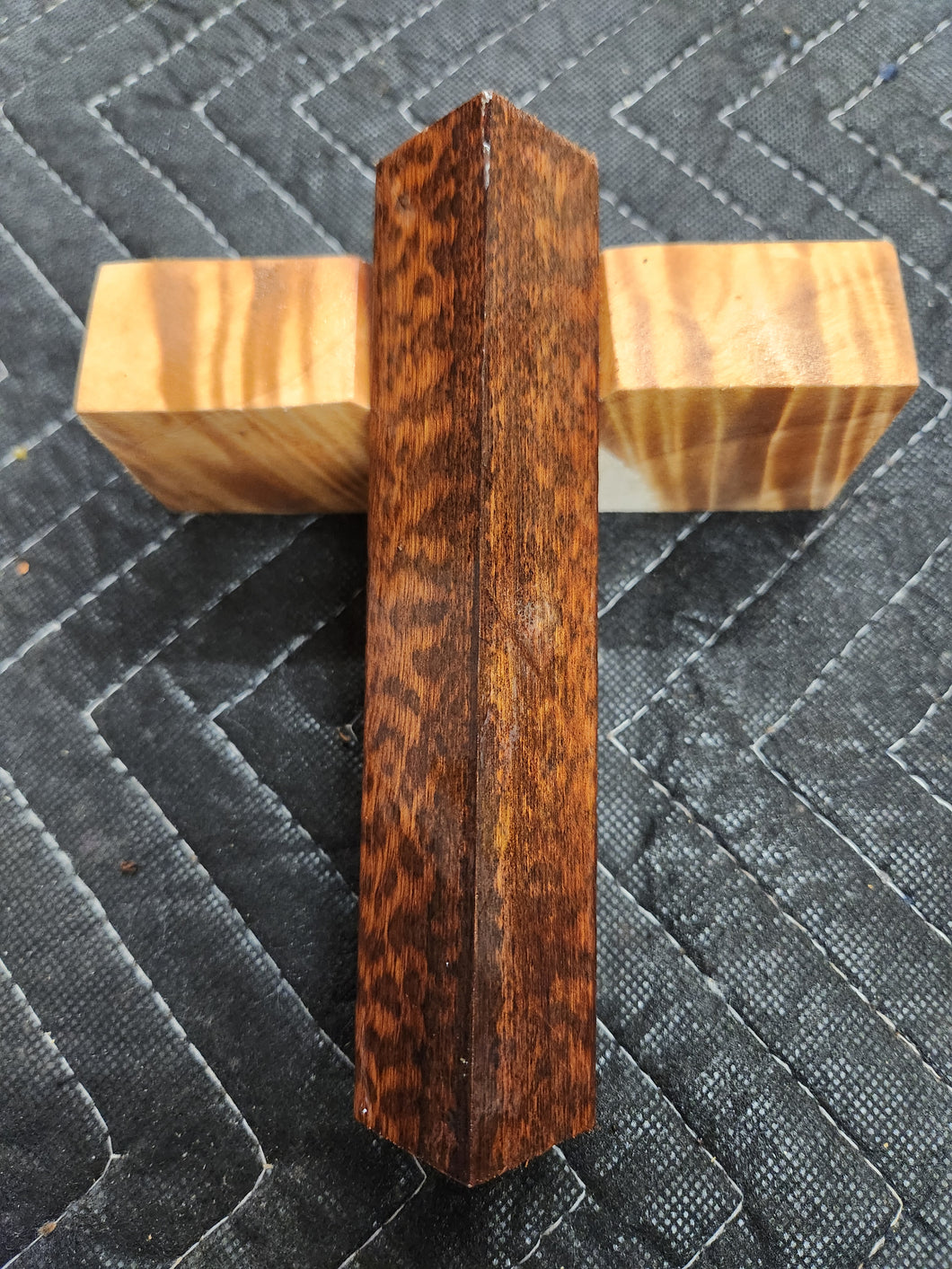 Snake wood pen blank