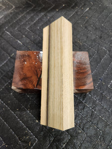 Blue Mahoe Knife Scale