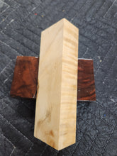 Horse Chestnut Curly Knife Scale