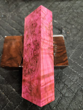 Stabilized Box Elder Burl Knife Scale