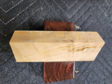 Horse Chestnut Curly Knife Scale