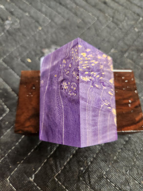 Stabilized Box Elder Burl Bottlestopper