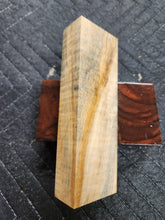 Horse Chestnut Curly Knife Scale