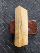 Horse Chestnut Curly Knife Scale