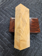 Horse Chestnut Curly Knife Scale