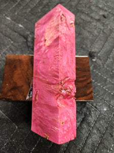 Stabilized Box Elder Burl Knife Scale