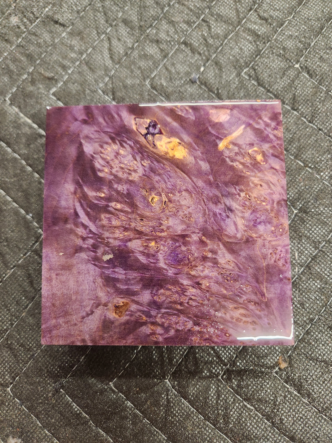 Stabilized Box Elder Burl Turkey Pot