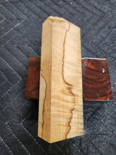 Horse Chestnut Curly Knife Scale