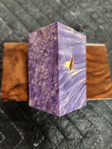 Stabilized Box Elder Burl Bottlestopper
