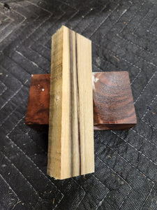 Blue Mahoe Knife Scale