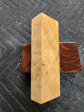 Horse Chestnut Curly Knife Scale