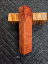 Blue Gum Figured Knife Scale