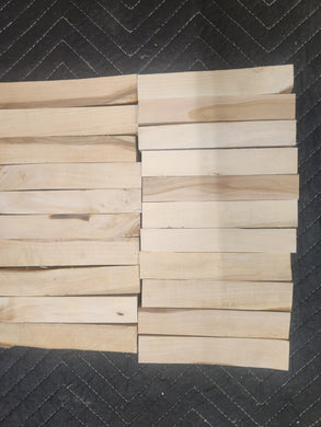 Apple pen blank sapwood