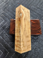 Horse Chestnut Curly Knife Scale
