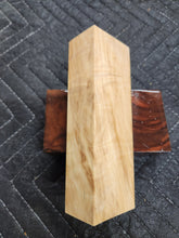 Horse Chestnut Curly Knife Scale