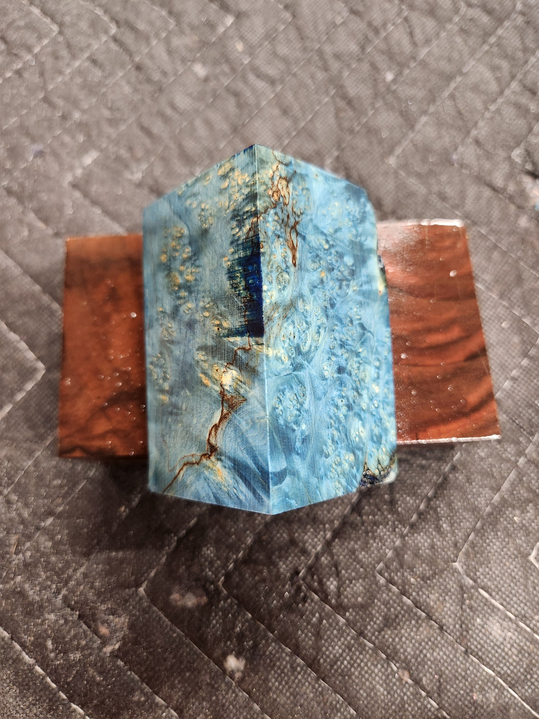 Stabilized Box Elder Burl Bottlestopper