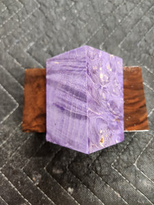 Stabilized Box Elder Burl Bottlestopper