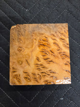 Yellow Box Burl Turkey Pot