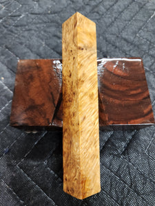 Stabilized Pen Blank Box Elder