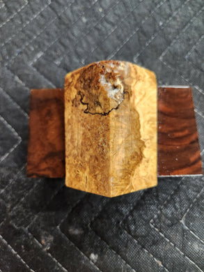 Stabilized Box Elder Burl Bottlestopper