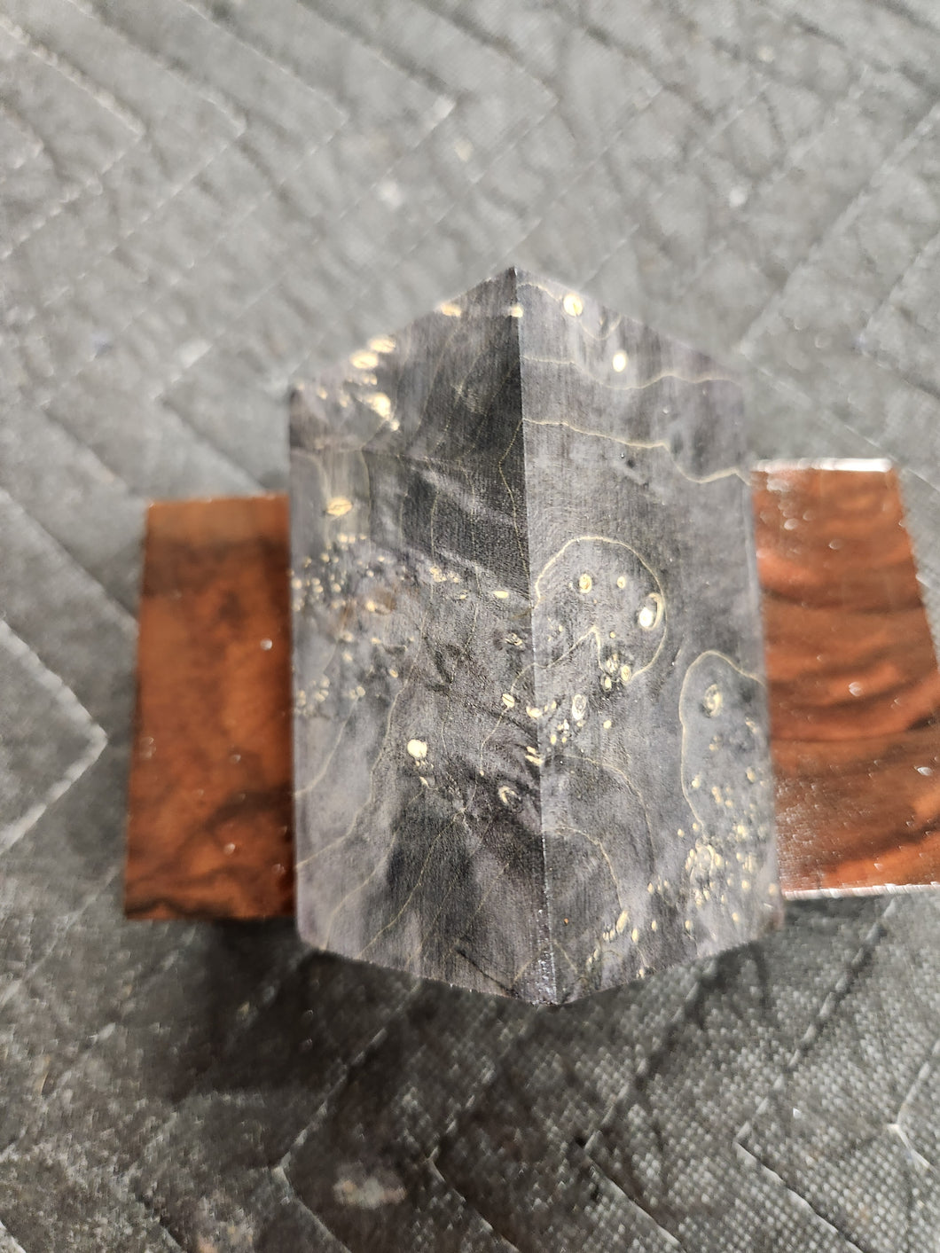 Stabilized Box Elder Burl Bottlestopper