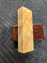 Horse Chestnut Curly Knife Scale