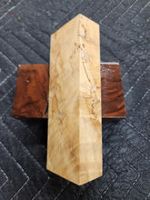 Horse Chestnut Curly Knife Scale