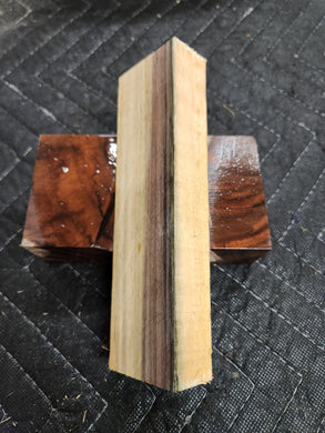 Blue Mahoe Knife Scale