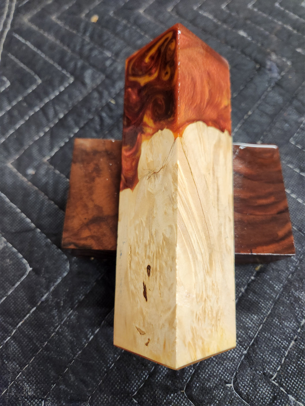 Call Block Hybrid Box Elder Burl