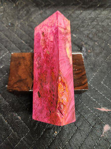 Stabilized Box Elder Burl Knife Scale