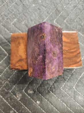 Stabilized Box Elder Burl Bottlestopper
