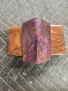 Stabilized Box Elder Burl Bottlestopper